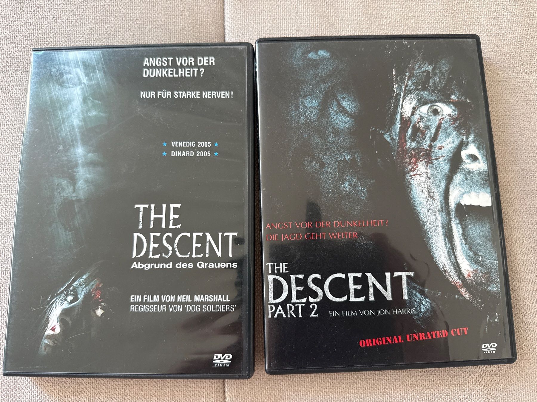 Alle DVDs: The Descent 1 und 2 – Gebraucht aus Neuhausen von D-MAC