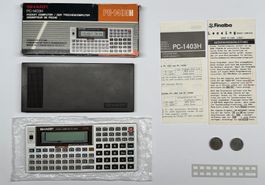 Sharp PC-1403H Pocket Computer 32KB OVP Topzustand komplett