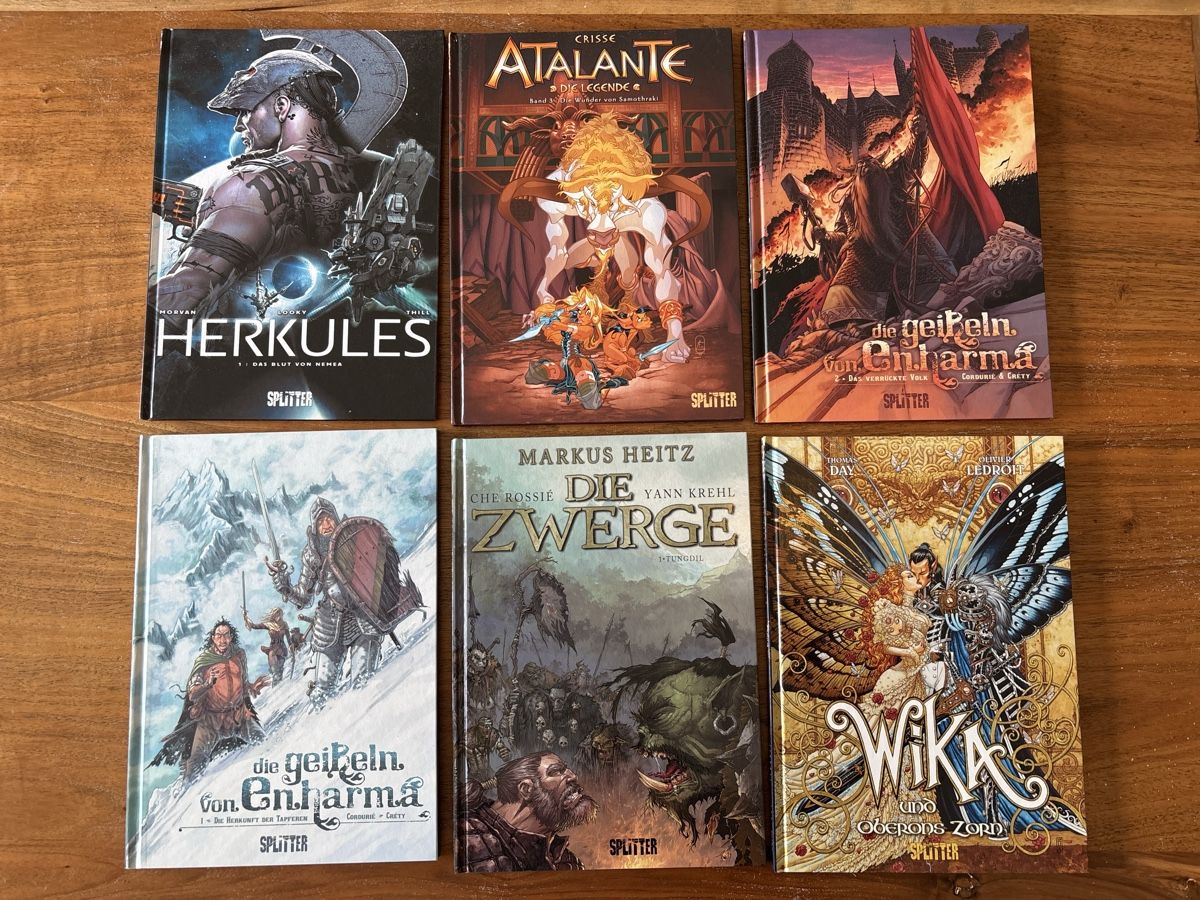Comics: Diverse Comics des Splitter Verlags, Top Zustand! – Gebraucht aus Luzern von tho_laup