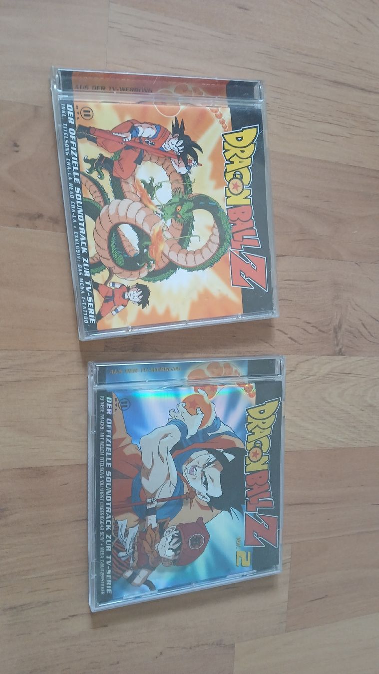 CD: Dragonball Z CD vol 1 und 2 – Usato da Rickenbach LU venduto da mai_cyk6