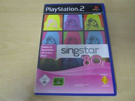 Singstar 80s Sing Star Sony Playstation 2 PS2