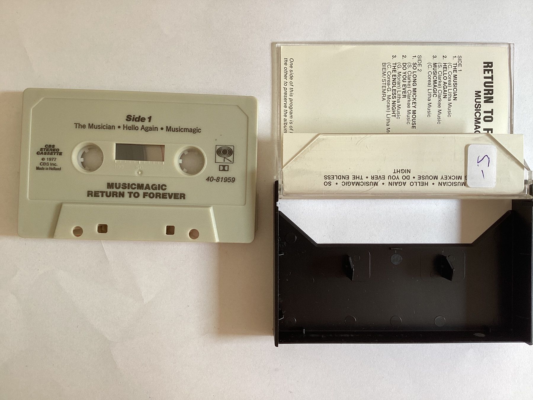 Musicassette: Return To Forever MC - Music Magic – Usato da Gutenswil venduto da Hamzian 1