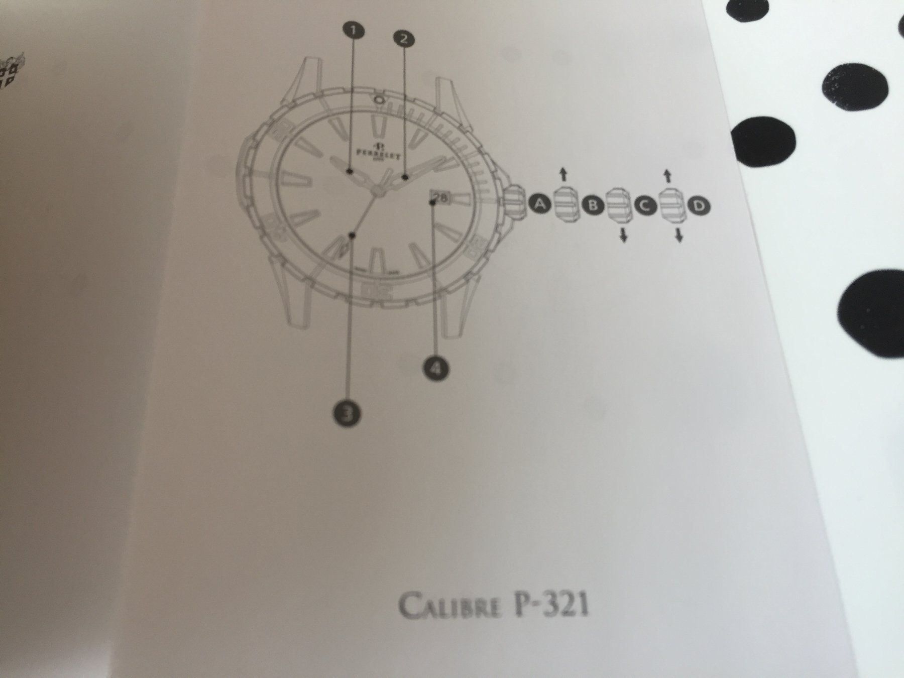 Dokumente: PERRELET ORIGINAL - OPERATING INSTRUCTIONS STANDARTS - NEW ! – Neu (gemäss Beschreibung) aus Epalinges von dream-watch 6