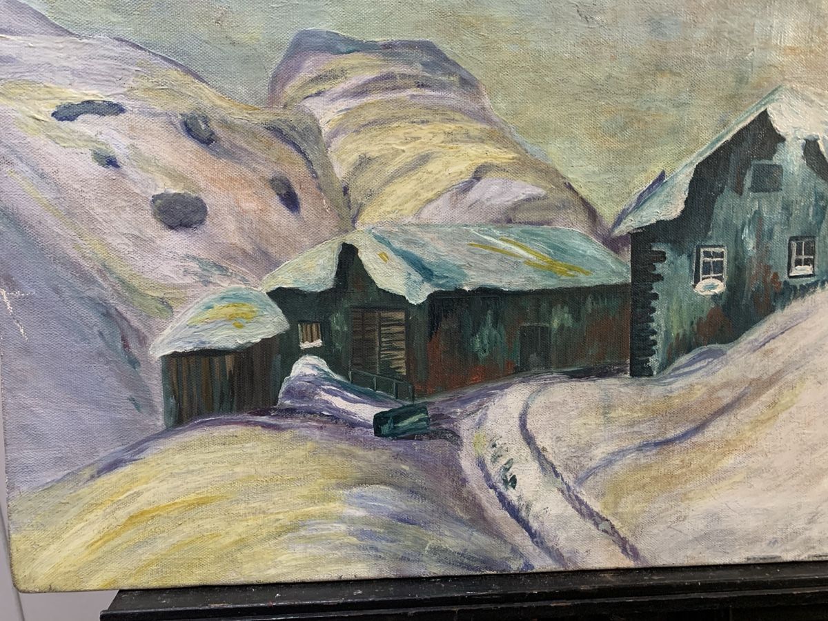 Dipinti: Sehr interessantes Gemälde 1924  – Usato da Wolfhalden venduto da SecondAntique 1