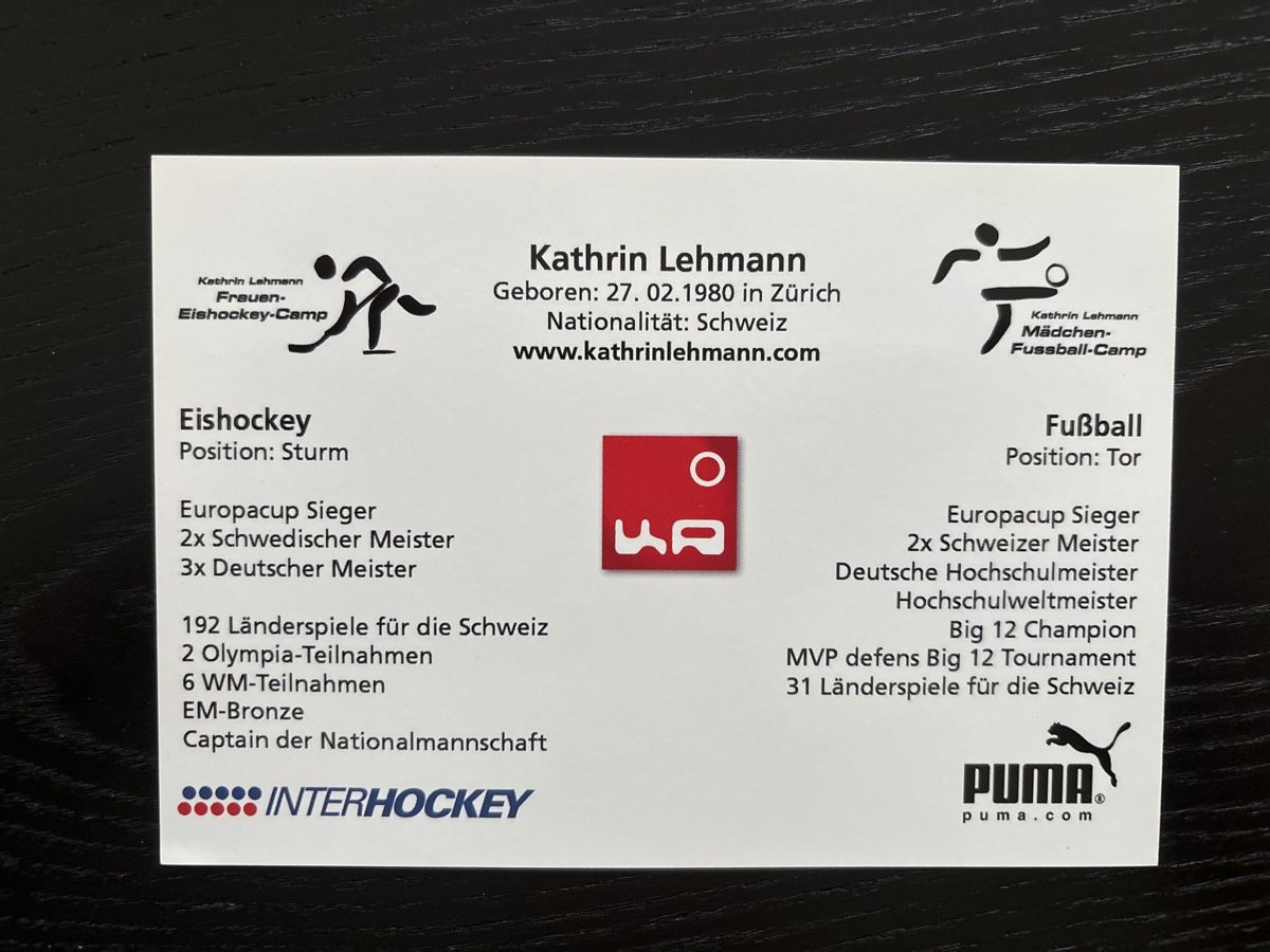 Autogramme: Kathrin Lehmann – Gebraucht aus Uetendorf von hoisle 1