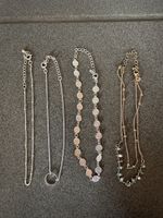 Schmuck Set Modeschmuck Fusskettchen - Silber und Gold