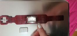 Fossil Damenuhr mit Lederarmband, Quartz, Lederband