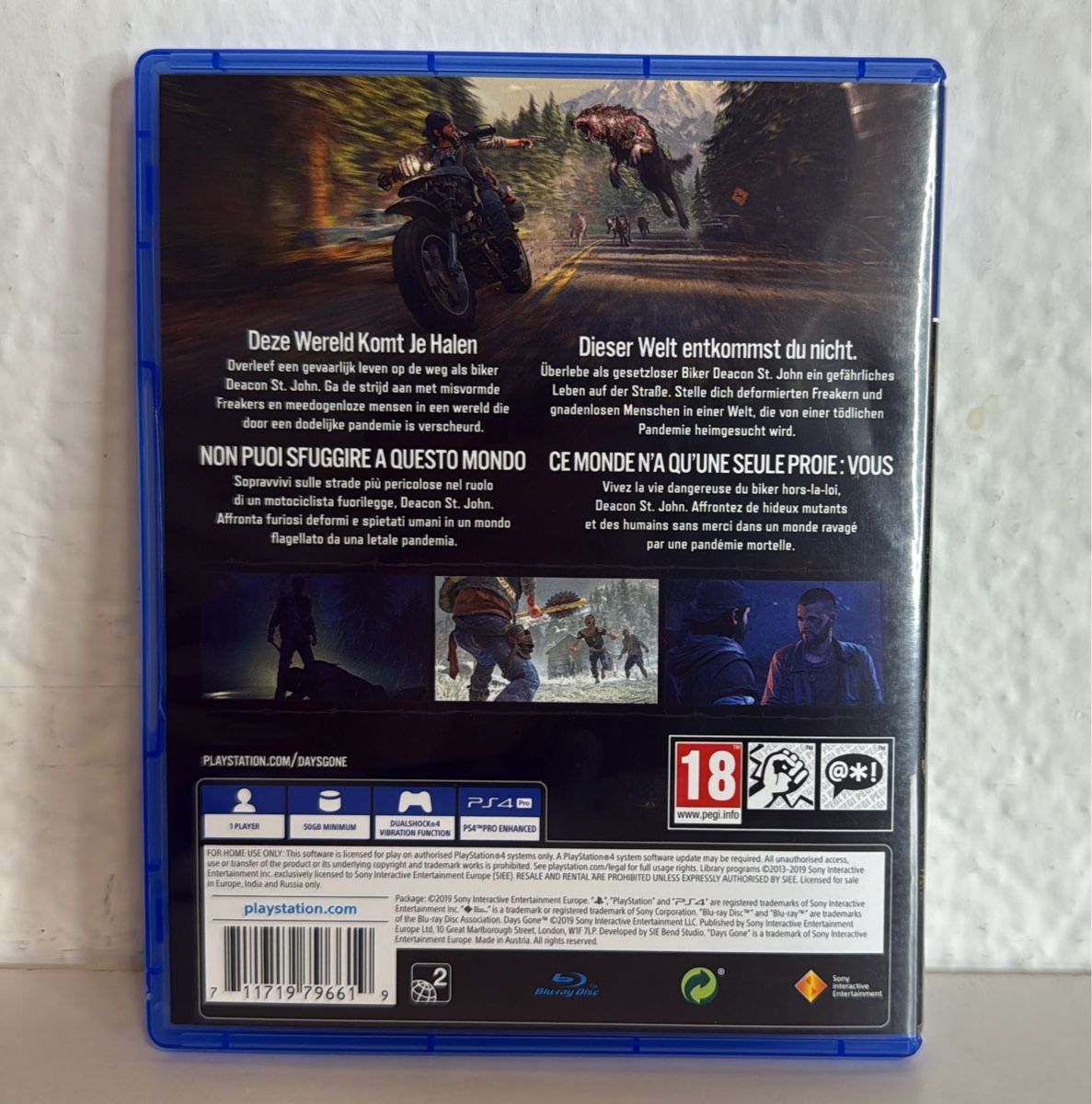 Sony Jeux: Days Gone PS4/PS5 - game disc and case – D'occasion à Ehrendingen par bubulence 1