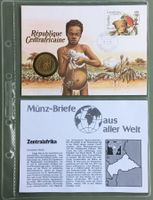 Münzbrief Zentralafrikanische Republik 🇿🇼 1990