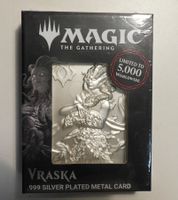 MTG 5 OVP Weltweit lim -  999 Silver Plated Card  EN - OVP