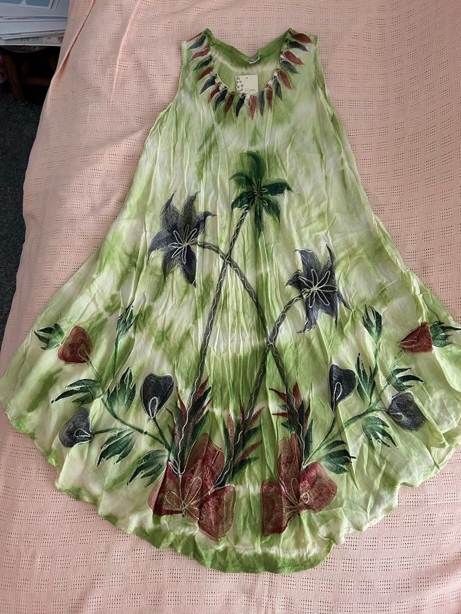 Vestiti: Sommerkleid Batik Muster, Free Size ,NEU – Nuovo (secondo la descrizione) da Zürich venduto da robbii13 3