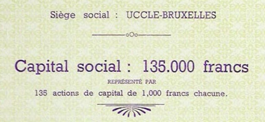 Documenti: Michiels Frères SA, Uccle - 1945 – Usato da Solothurn venduto da Sgasche 1