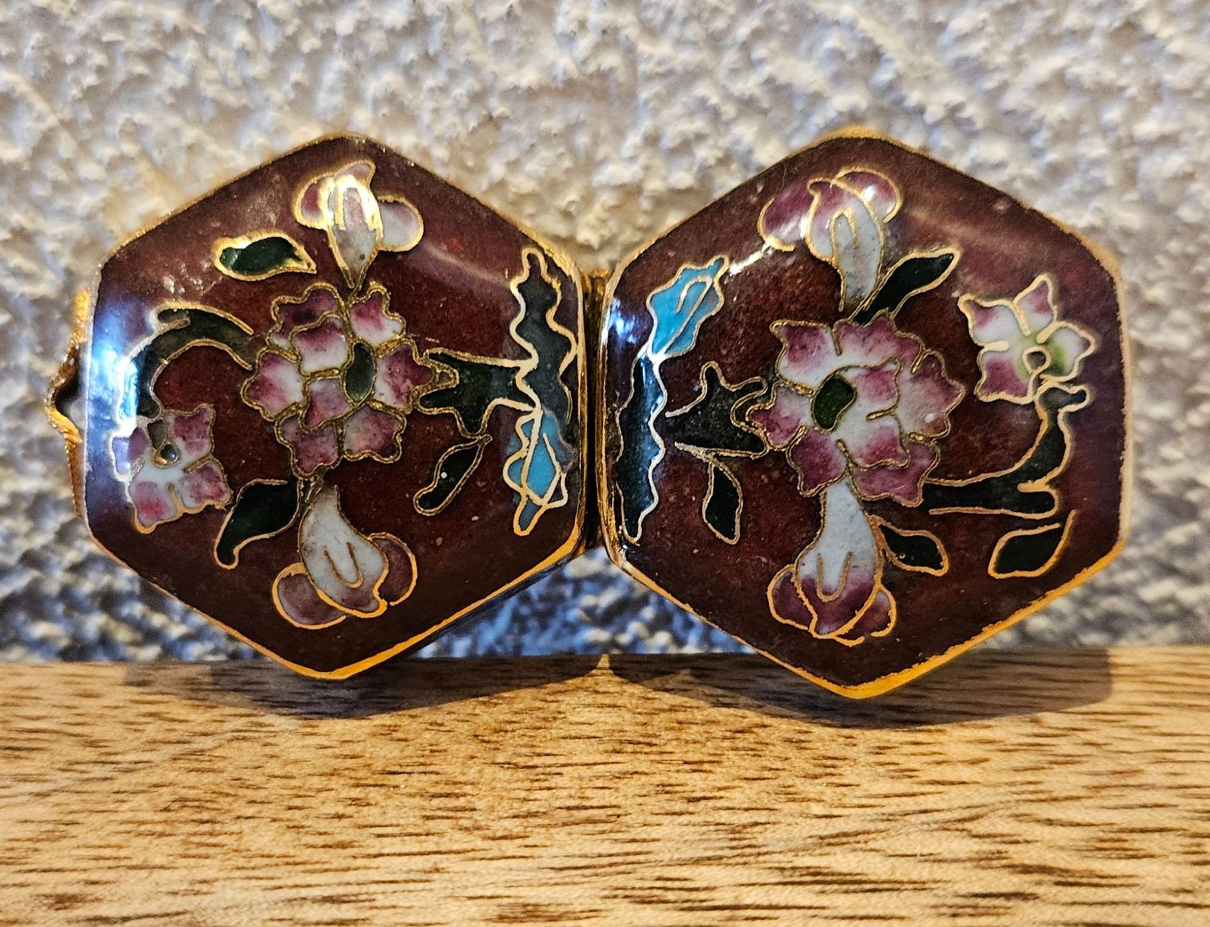 Portagioie: Cloisonne Emaille Schatulle Schmuckdose Pillendose Box Dösli – Usato da Birmensdorf ZH venduto da Wendepunkt... 7