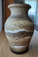 Fat Lave Vase Keramik 290-34 West Germany braun, Rarität,Top