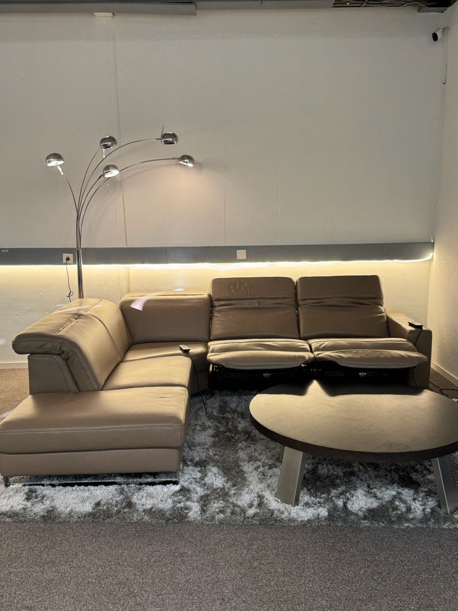 Divani: Ecksofa aus braunem Nappaleder mit RelaxFunktion – Usato da Fehraltorf venduto da Sofalab.swiss 8
