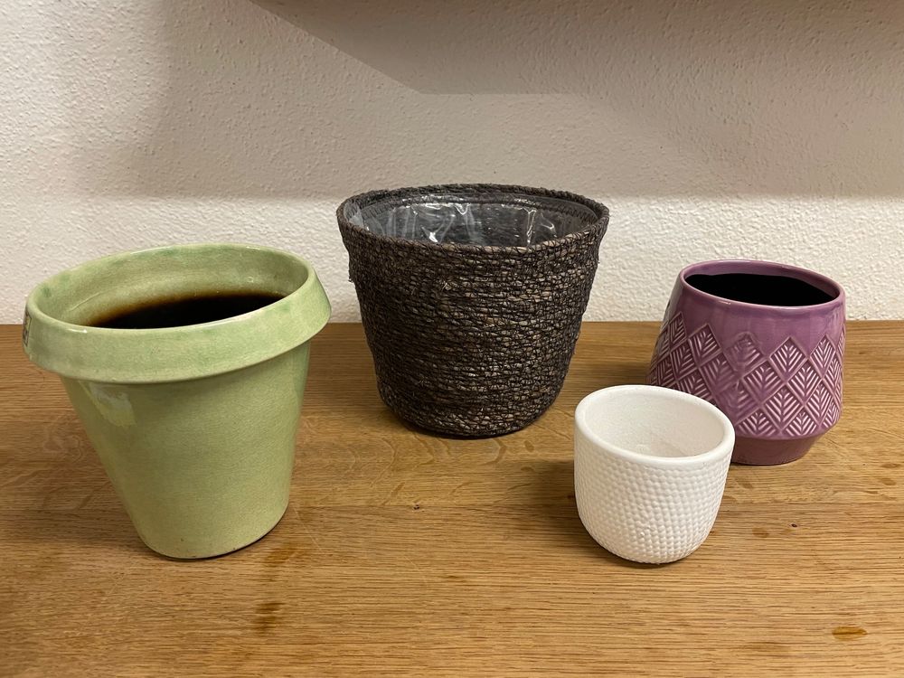 4er Set Teichpflanzkörbe - Schwimmende Pflanzentöpfe 18x18cm PVC