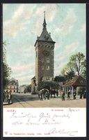 AK Basel, St. Johanntor, 1904