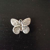Charm Anhaenger Schmetterling neuwertig