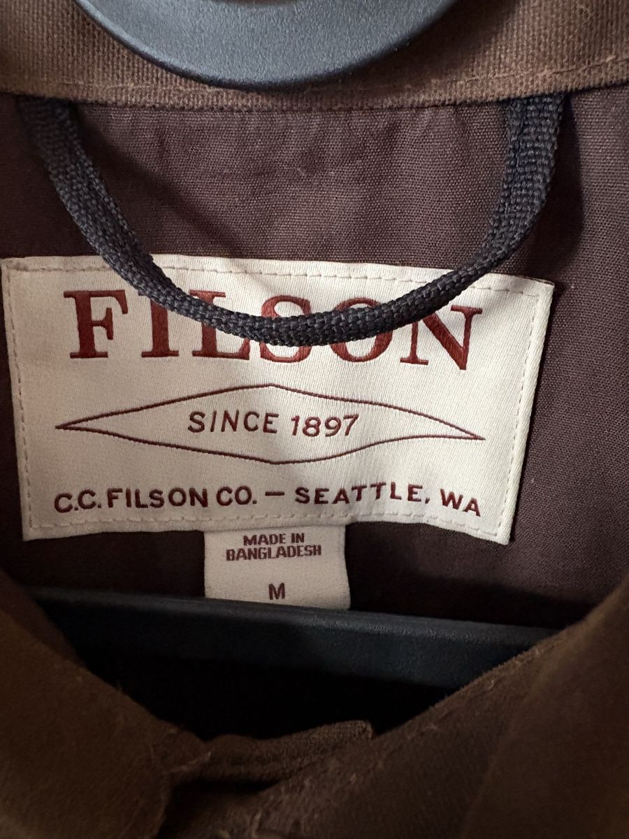 Giacche: Filson tin cloth short lined cruiser Jacket – Usato da Scuol venduto da jul_xwm9 4