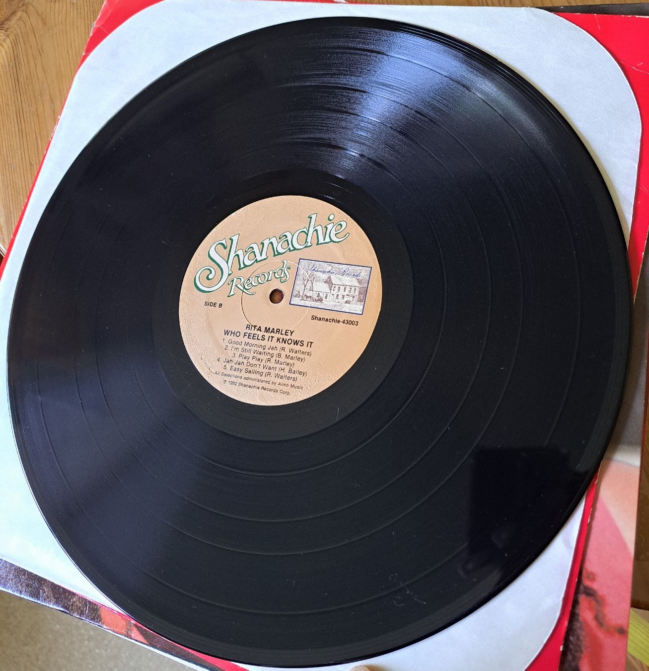 Dischi in vinile: Rita Marley Who Feels It Knows It, LP Reggae 1982 – Usato da Zuerich venduto da Mocambo19 3