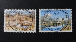 Vollstempel LUZERN SBK 589/590  26.3.88   162