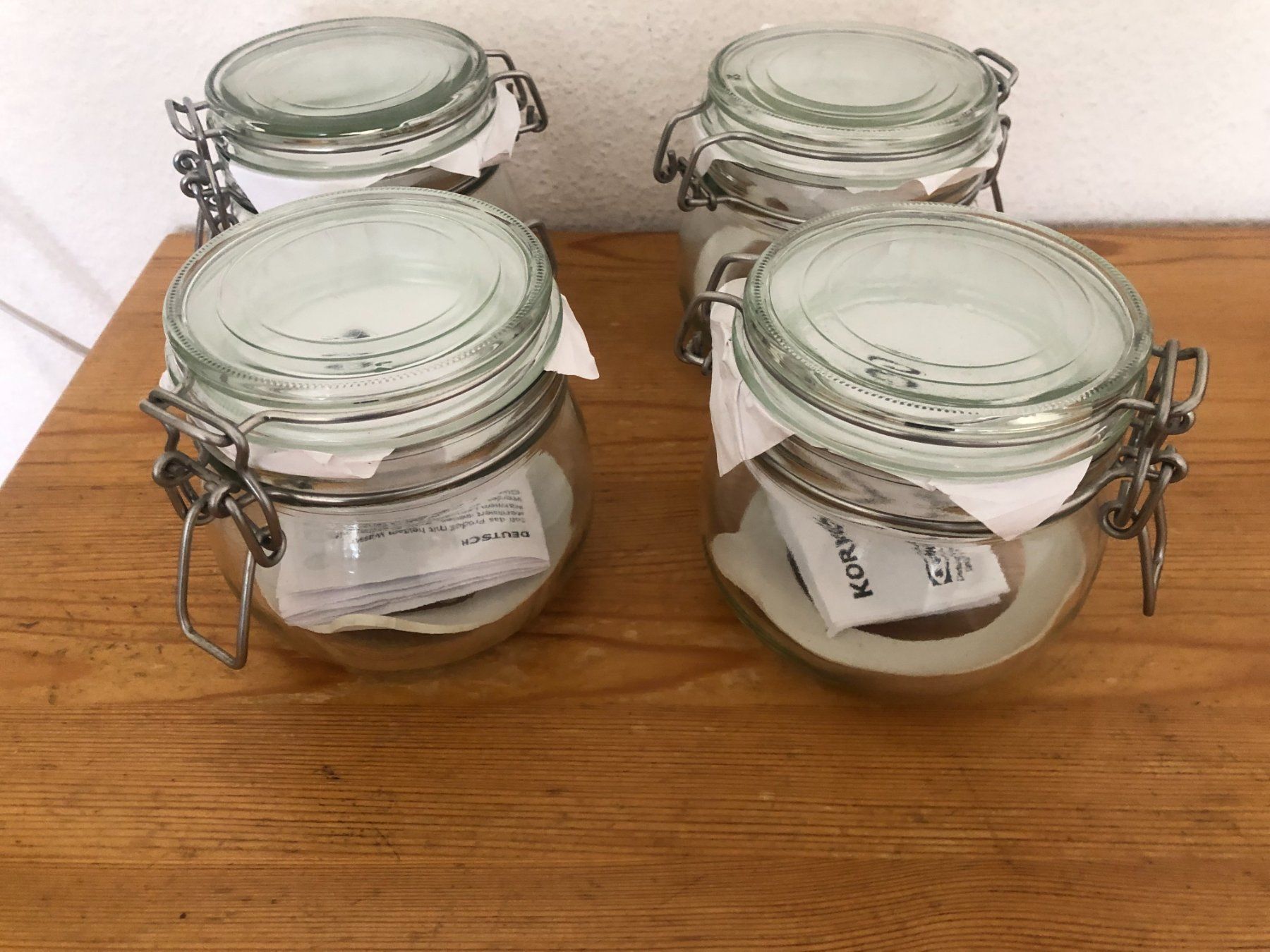 Ikea Recipients et similaires: Einmachgläser 1/2lt – Neuf (Voir description) à Bassersdorf par sammelfloh 1