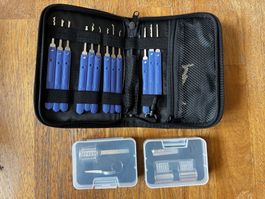 Dietrich Schloss Pick Set mit Trainingsschlössern