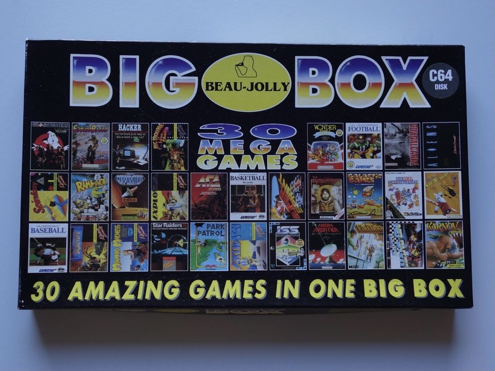 Commodore C64 Beau-Jolly Big Box 30 Mega Games (Gebraucht) in Bützberg ...