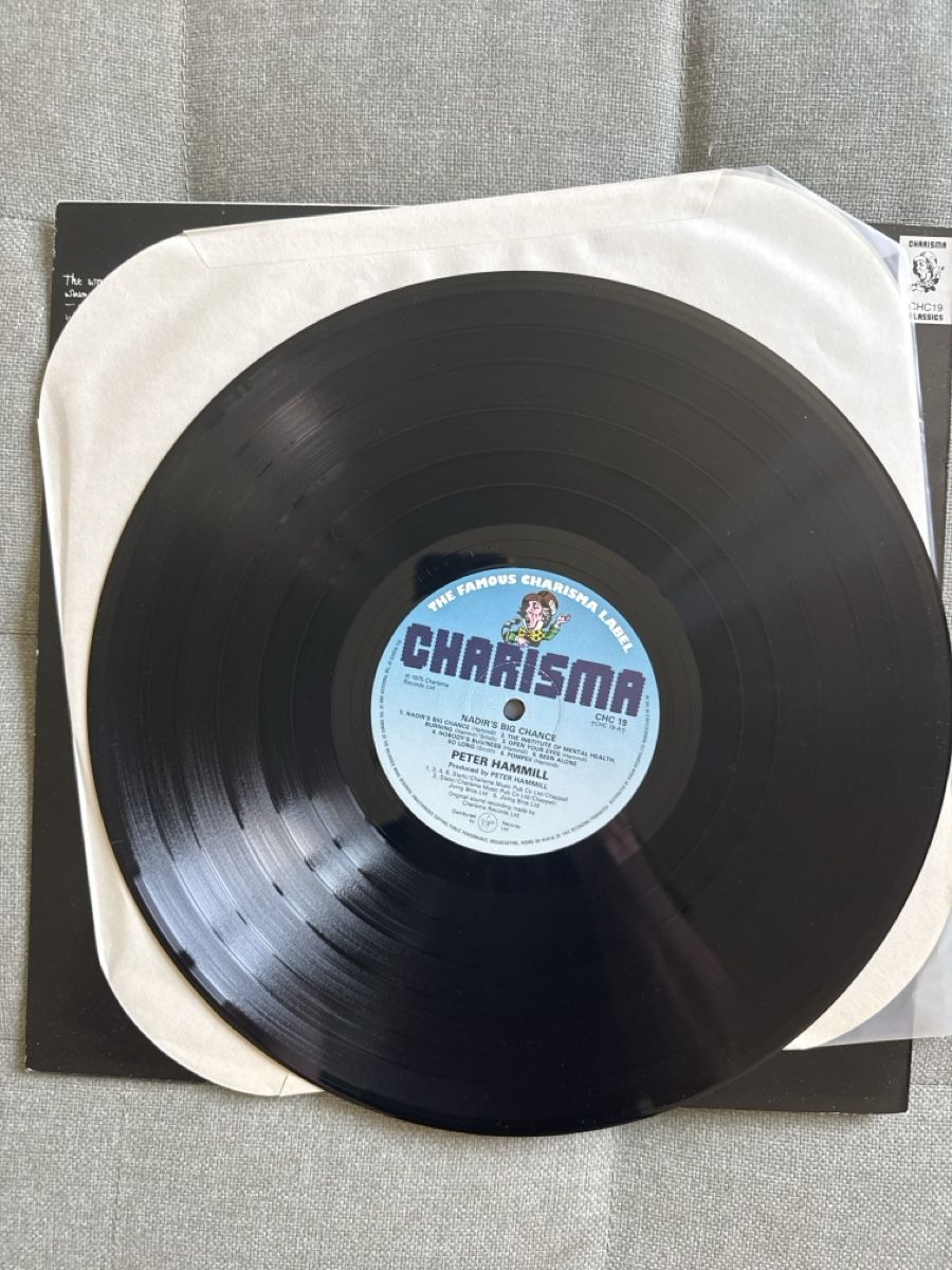 Dischi in vinile: Vinyle Peter Hammill Nadir's Big Chance Van der Graaf  – Usato da St-Légier-Chiésaz venduto da My_favorite_shop 3