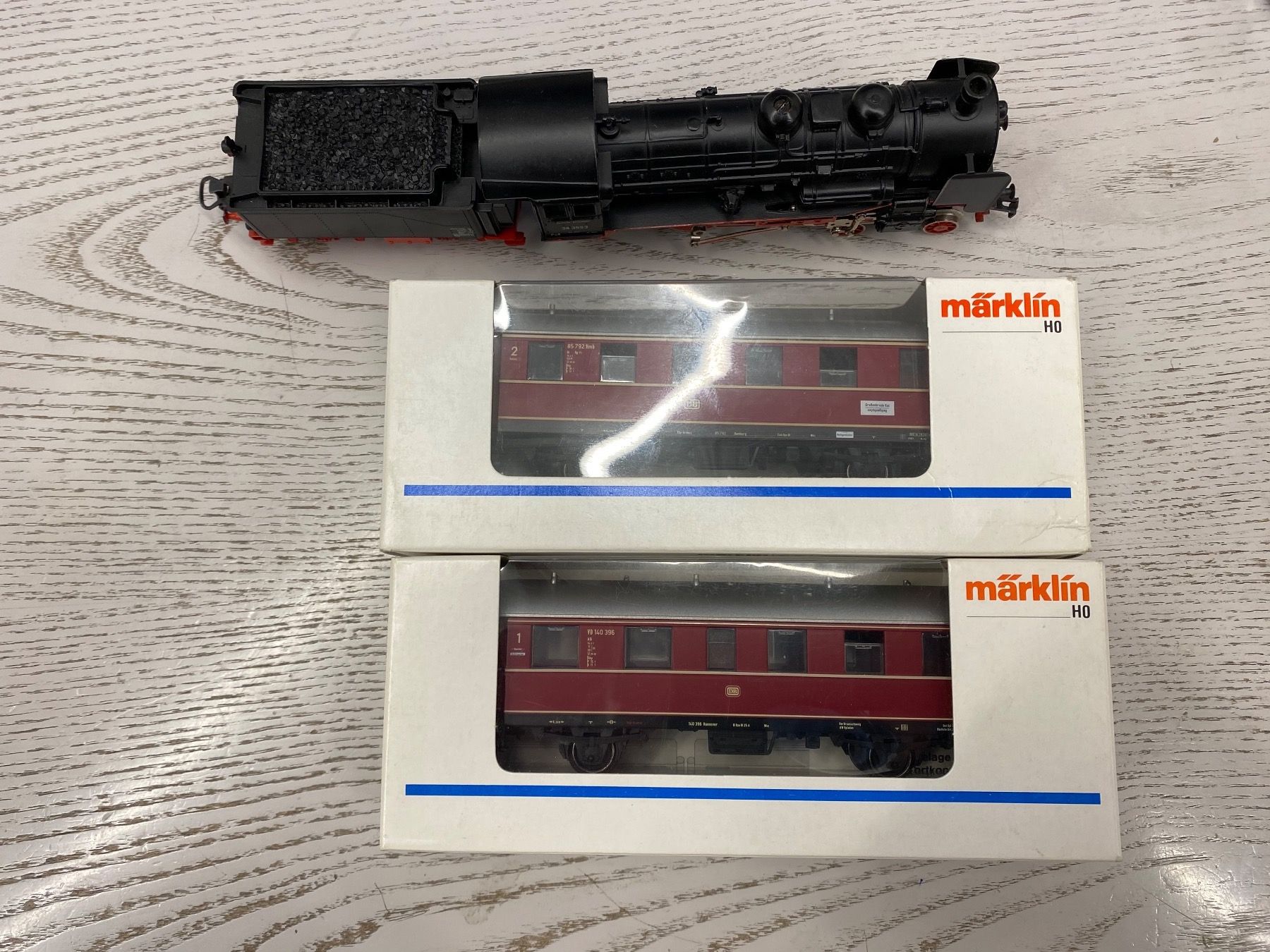 Märklin Modelleisenbahnen: Märklin 3099 DB BR 38 Personenzug – Gebraucht aus Lupsingen von New-Haven 6