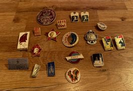 Udssr Russia Pin Anstecknadel Konvolut