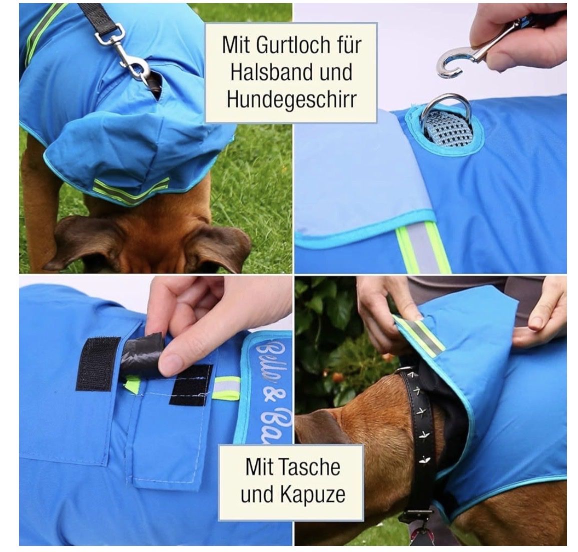 Bekleidung: Hundemantel Orange Reflektierend,Gr.L  – Gebraucht aus Thalheim AG von Kolibri1980 3
