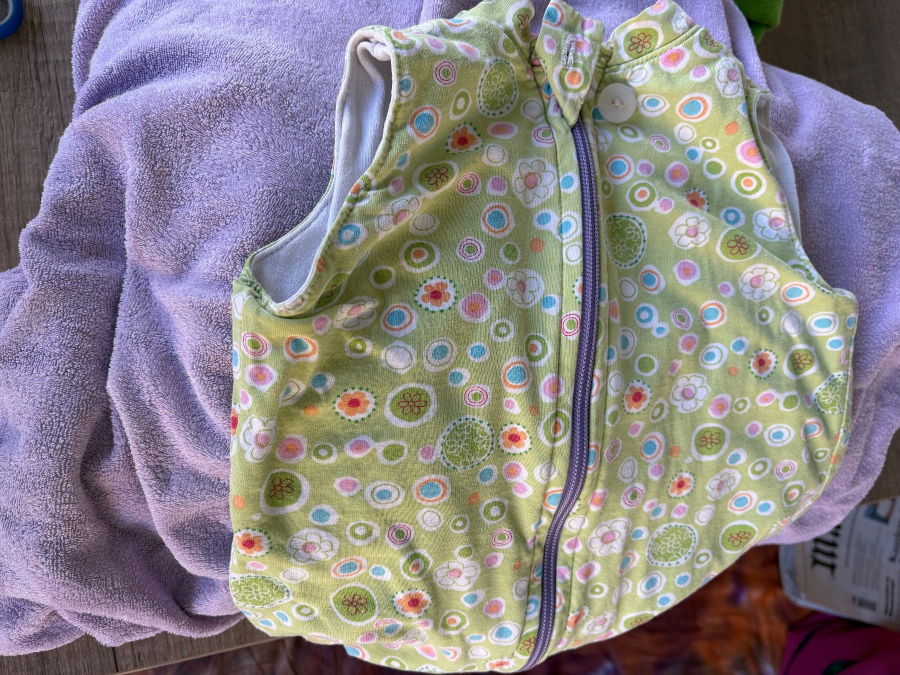 Sacchi a pelo: Zewi Schlafsack Kinder Motiv Blumen – Usato da Schübelbach venduto da S1CH
