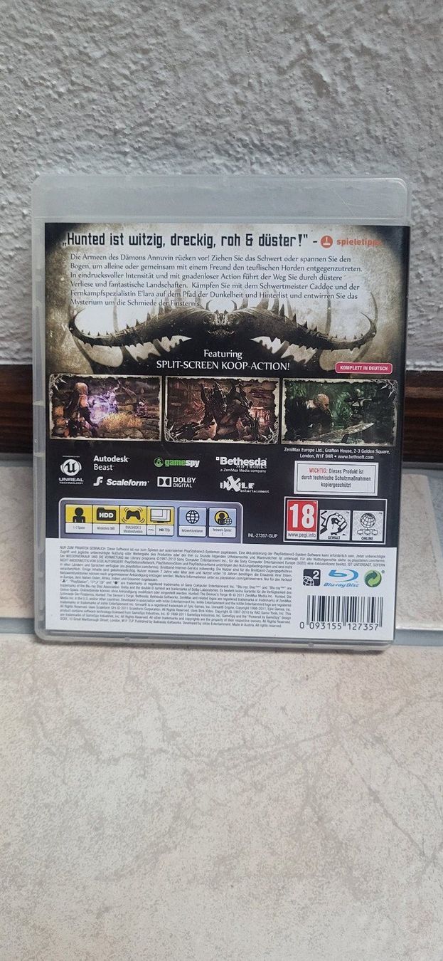 Sony Jeux: PS3 - Hunted – D'occasion à Münsingen par Heroism2010 1