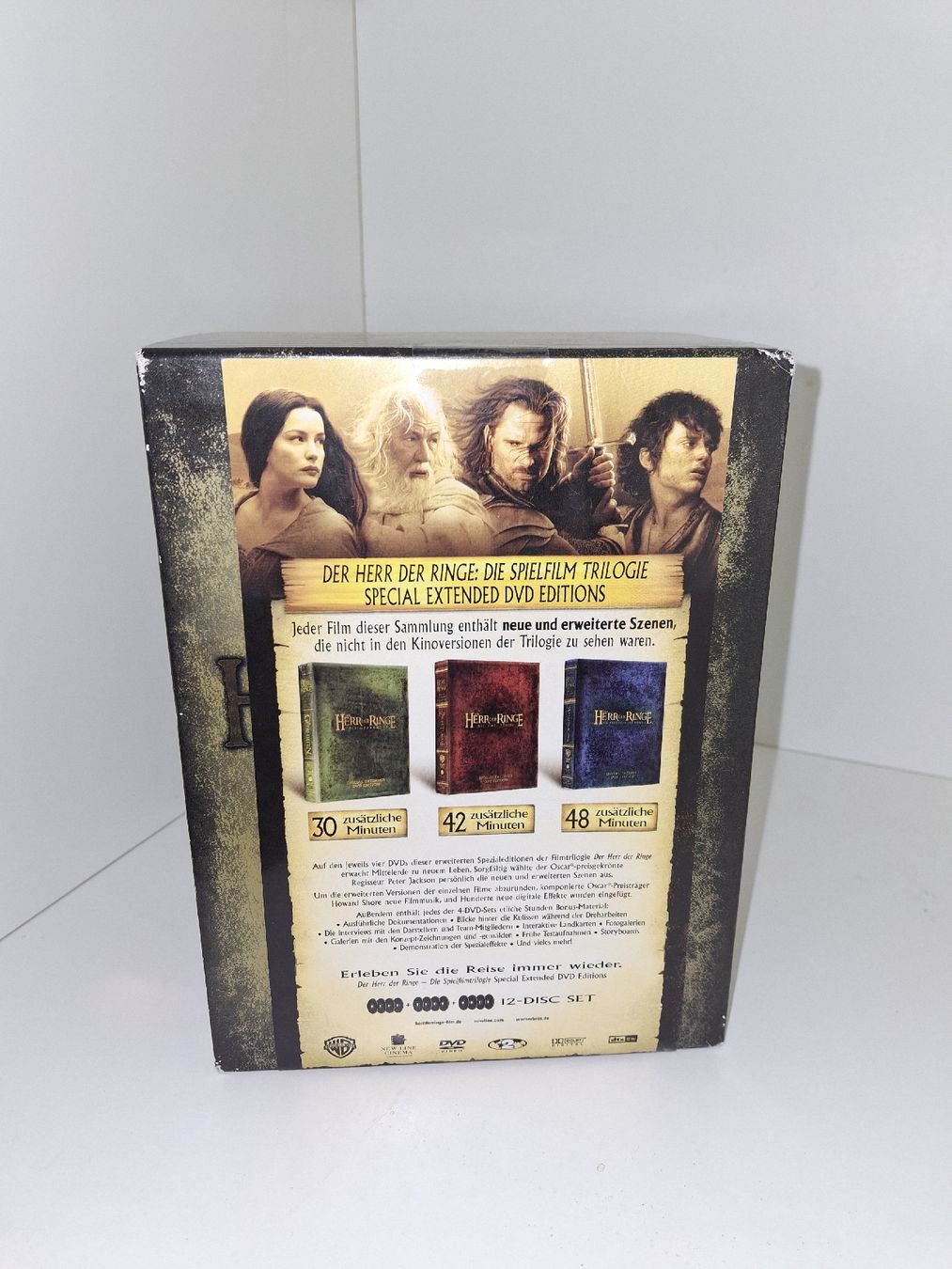 Tutti i DVDs: Herr der Ringe DVD Trilogie Special Extended Edition – Nuovo (secondo la descrizione) da Wil ZH venduto da ben_6lyf 2