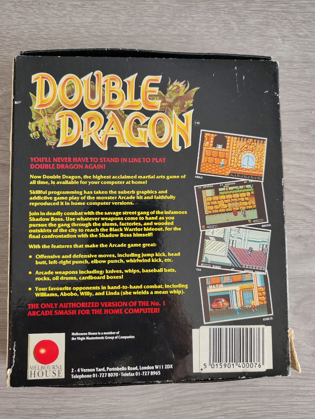 Giochi: Double Dragon C64 / Commodore 64  – Usato da Schachen LU venduto da retrogamer 2