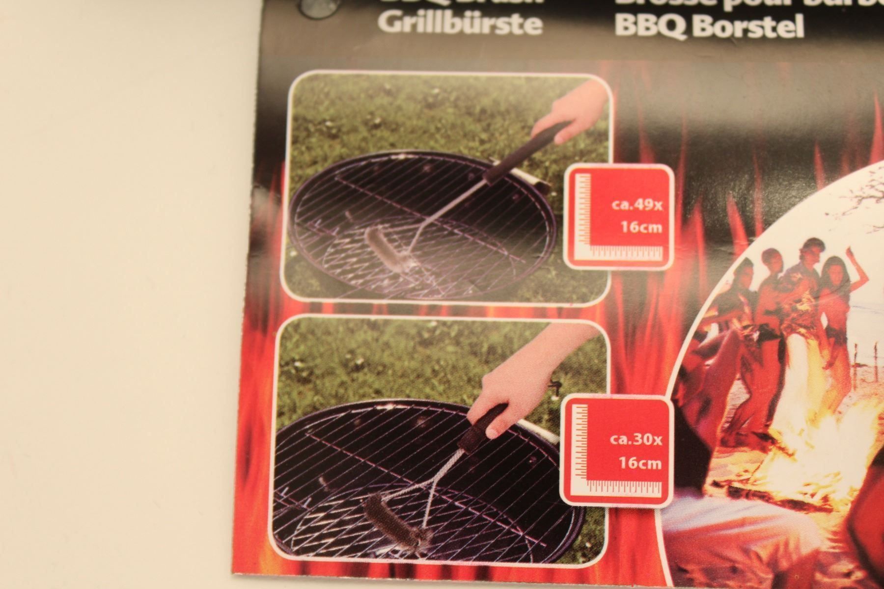 Accessori per grill: 2x Grillbürste, ca. 30cm & 49cm lang – Nuovo e nell'imballaggio originale da Fehraltorf venduto da haefens 5