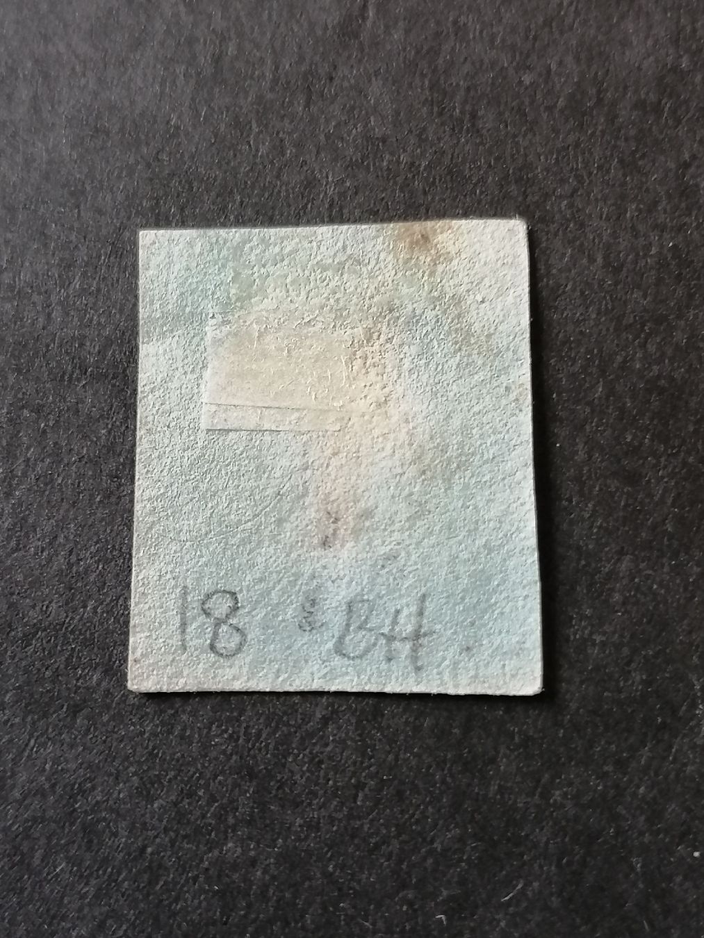 Alle Briefmarken: One Penny red 1841, Platte 18 – Gebraucht aus Happerswil von tschergi 1