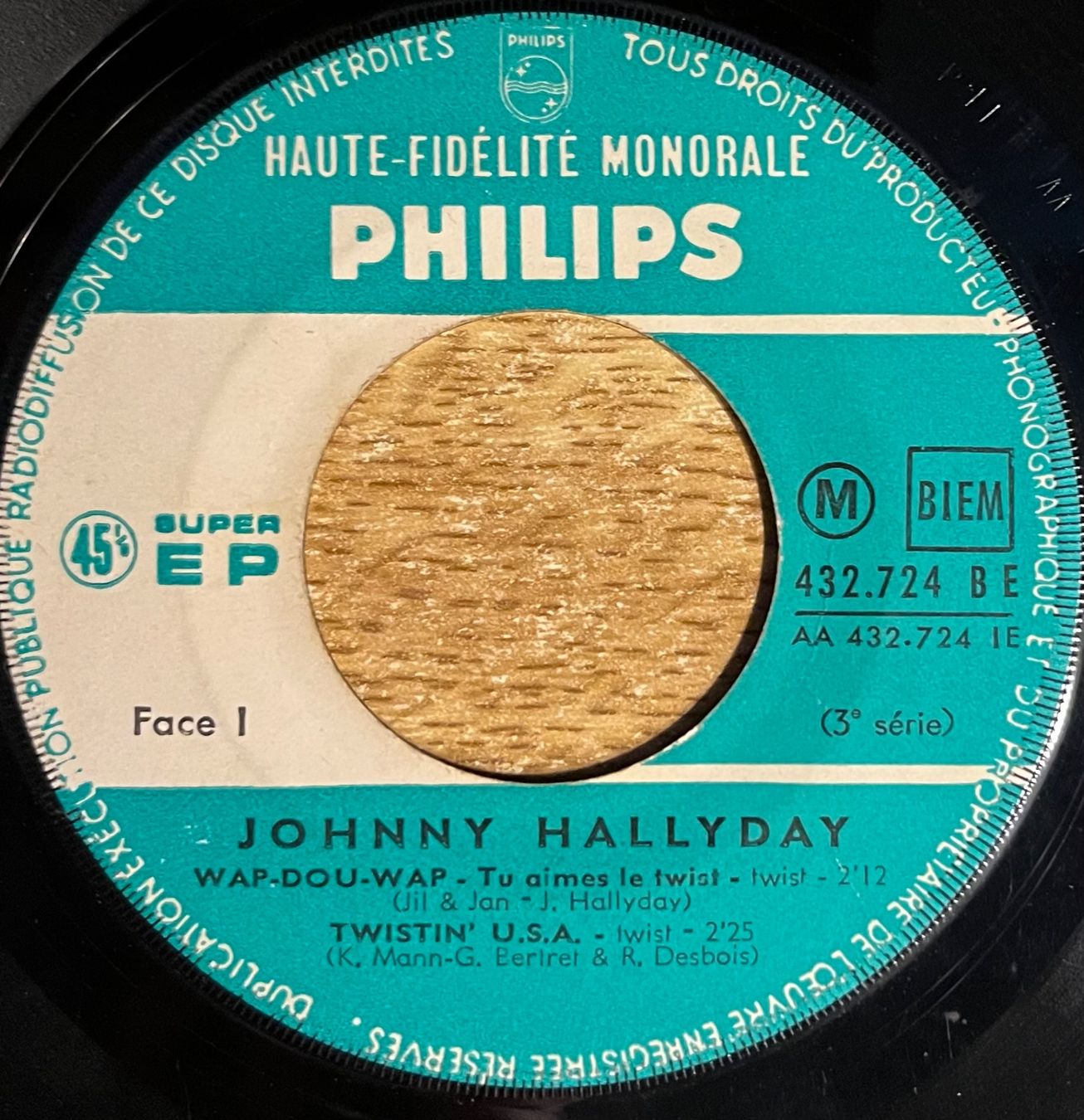 Schallplatten: JOHNNY HALLYDAY - WAP-DOU-WAP – Gebraucht aus Bussigny von vinyl-pas-cher 2