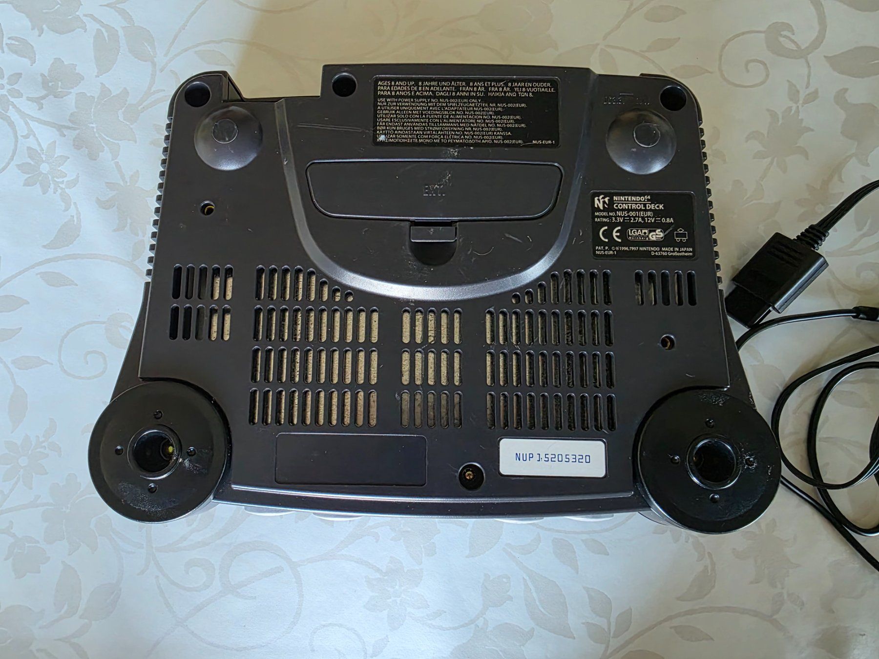 Nintendo Console: Console Nintendo 64 Grise (N64) Testée + Manette & Câbles – Usato da Genève venduto da luc_qhh2 2