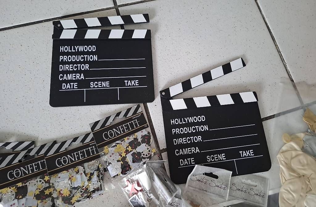 Tutte le decorazioni: Geburtstagsdeko Motto Film – Usato da Wäldi venduto da Fergiu 4
