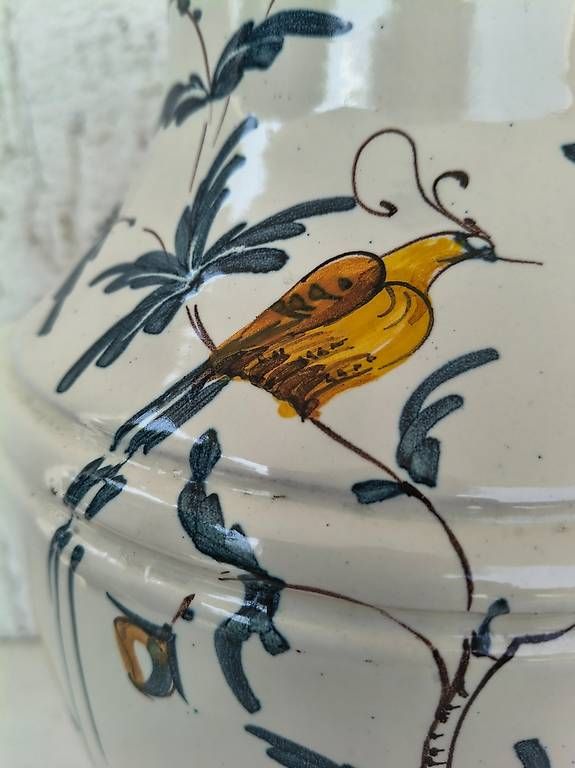 Vasi & Recipienti: Vaso maiolica dipinto a mano – Usato da Rancate venduto da Isi_Lubi 2