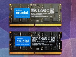 Crucial DDR5 SODIMM RAM 64GB Kit 5600MT/s