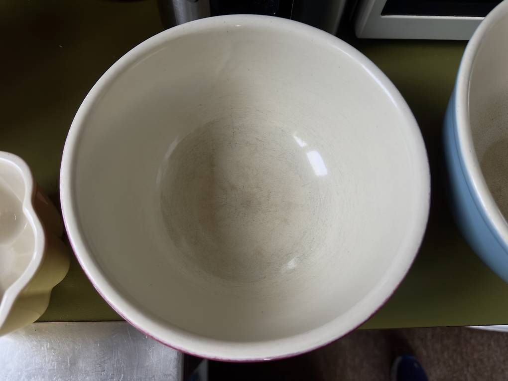 Ciotole: Rössler Schüssel 21 cm bordeauxrot  – Usato da Schwerzenbach venduto da bravosierra99 1