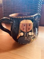 kleiner Krug mit Bauernmalerei