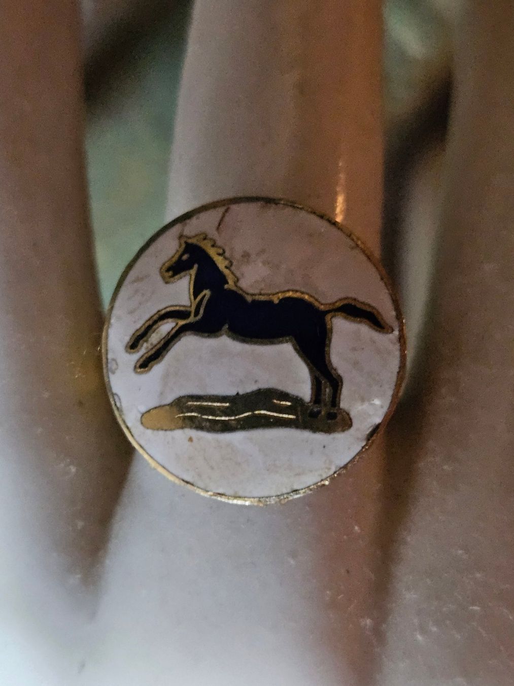 Ringe: Bague création La Comtesse des Fées  cheval émailé – Neu und originalverpackt aus Thônex von lacomtessedesfees 1