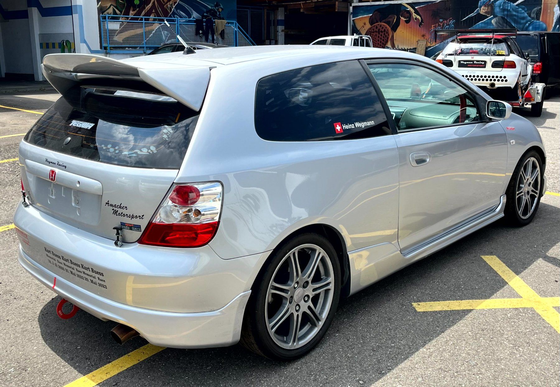 Rennwagen Honda Civic Type R 2.0 EP3, BJ 2002, 1998 ccm (Gebraucht) in ...