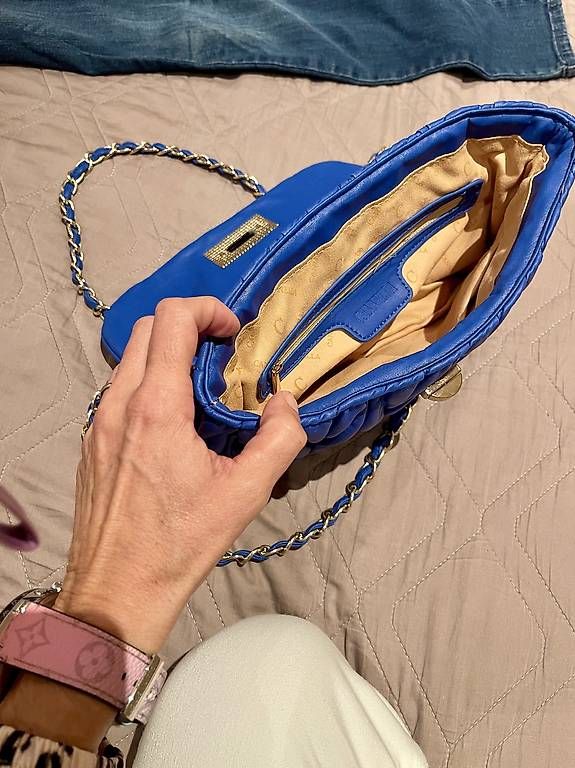 Borse da donna: borsa blu elettrico – Usato da Lugano venduto da naz_zkg8 2