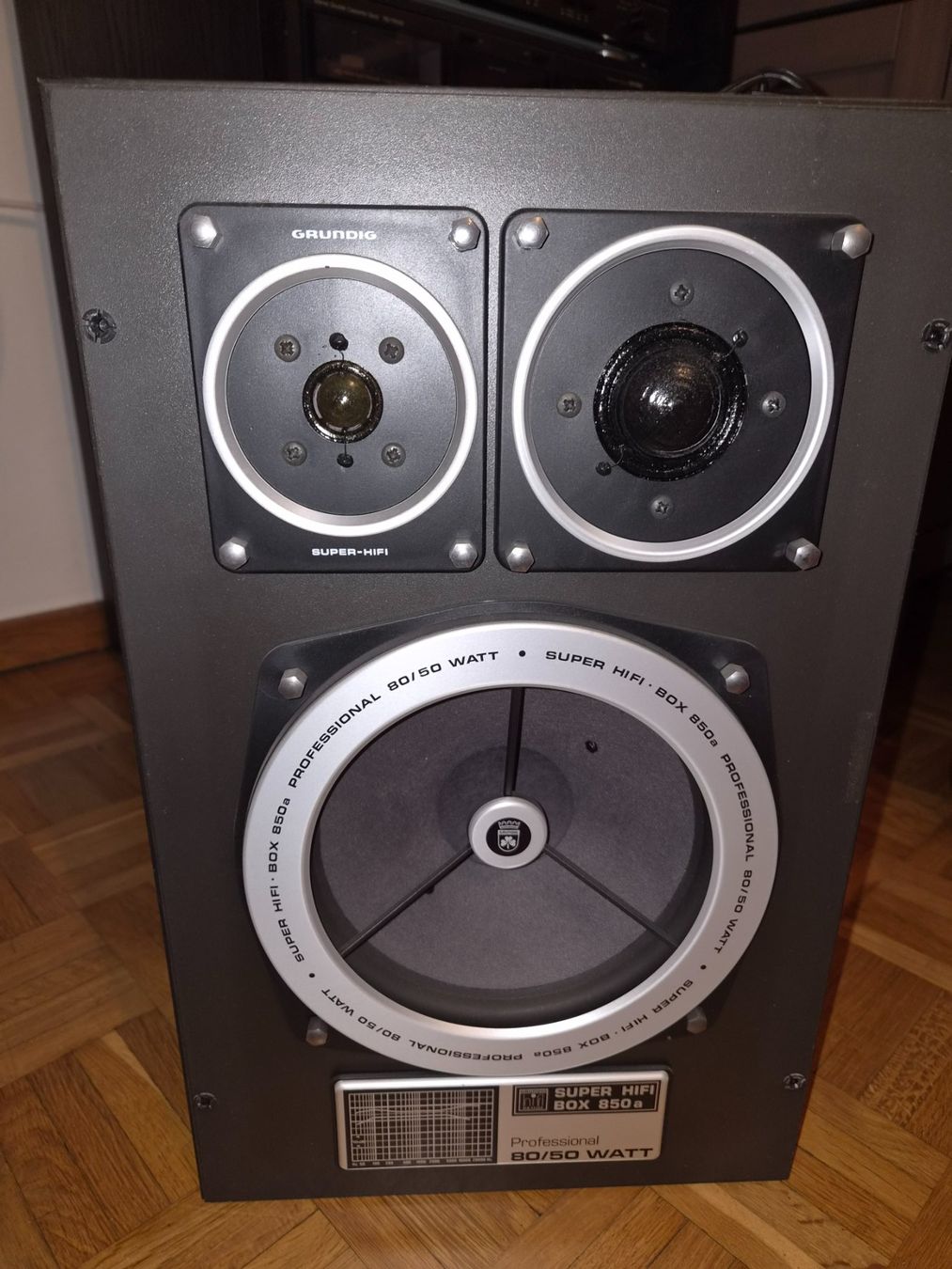 Grundig Casse acustiche: Lautsprecher Paar MB Quart schwarz – Usato da basel venduto da lupettone 4