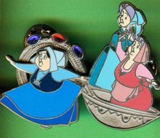  DISNEY  FEEN  Flora , Fauna & Merryweather 